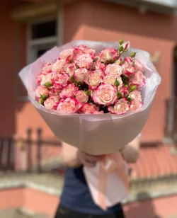 11 веток кустовых роз Рефлекс (Reflex)