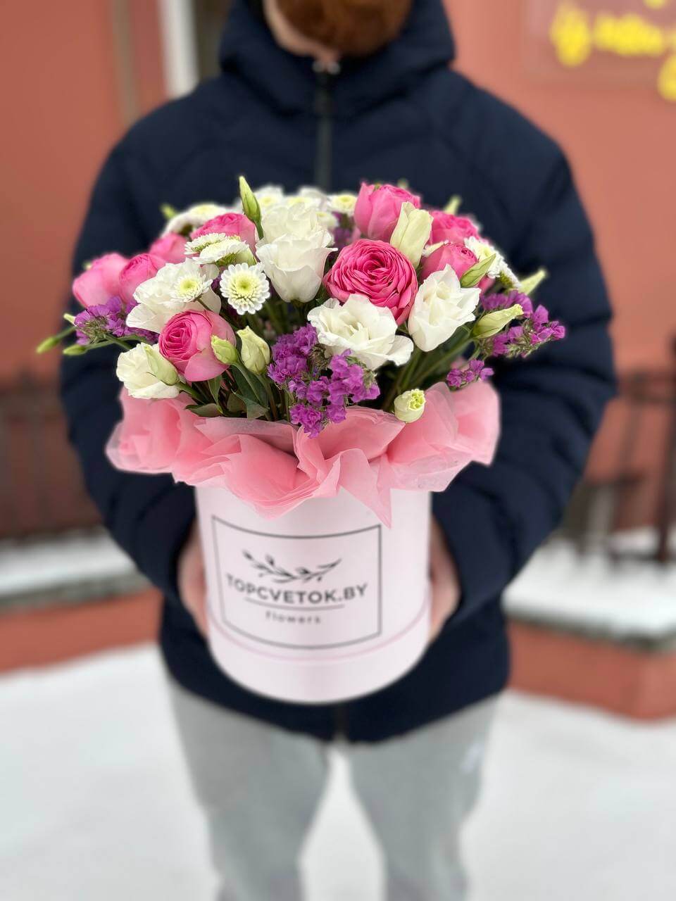 Цветы в коробке 11