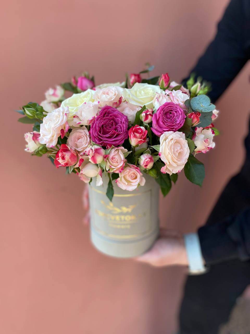 Цветы в коробке 4