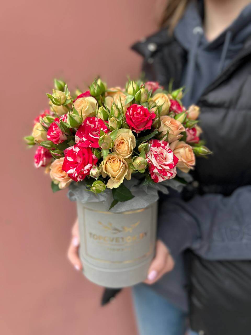 Цветы в коробке 5