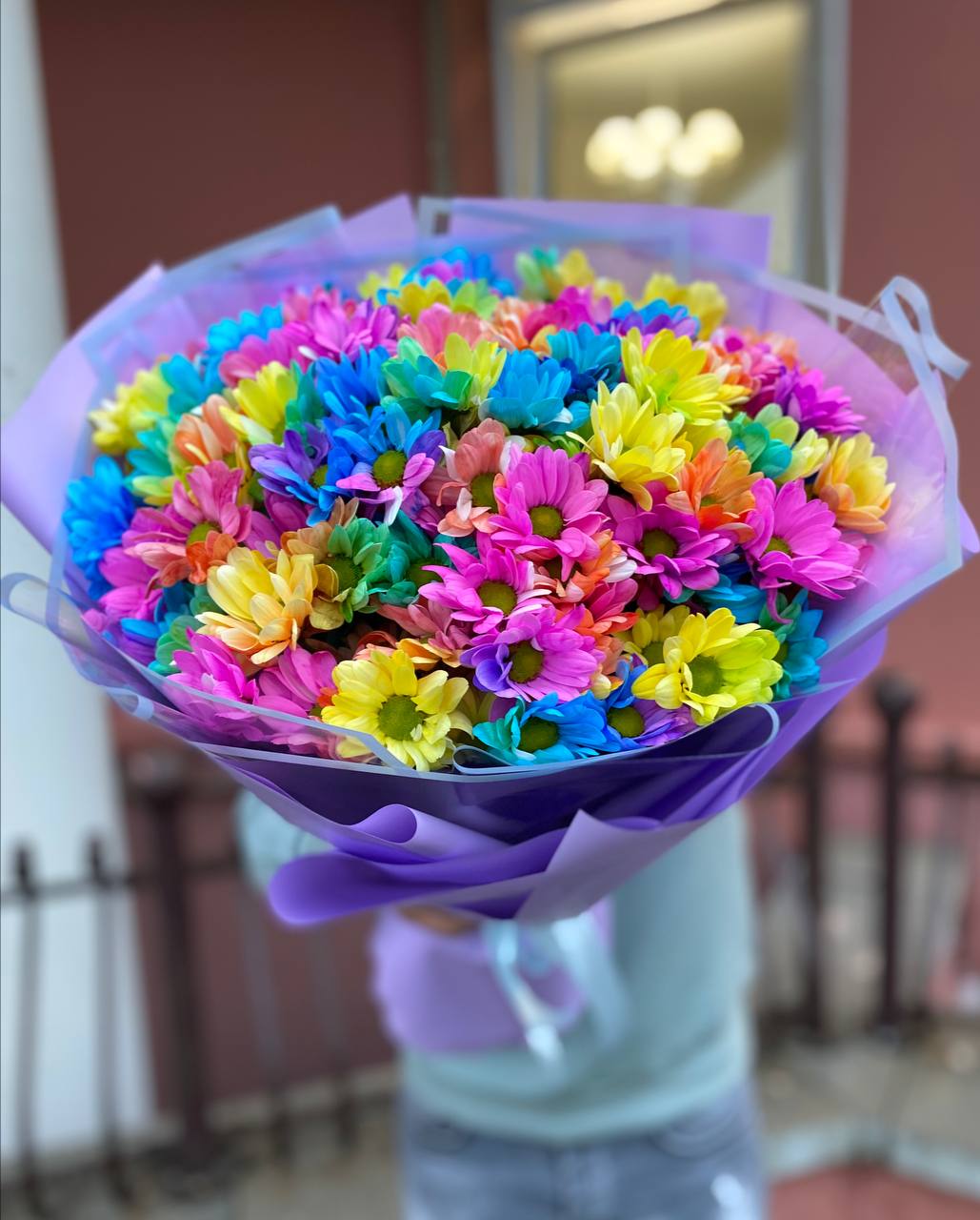 151 радужная ромашка