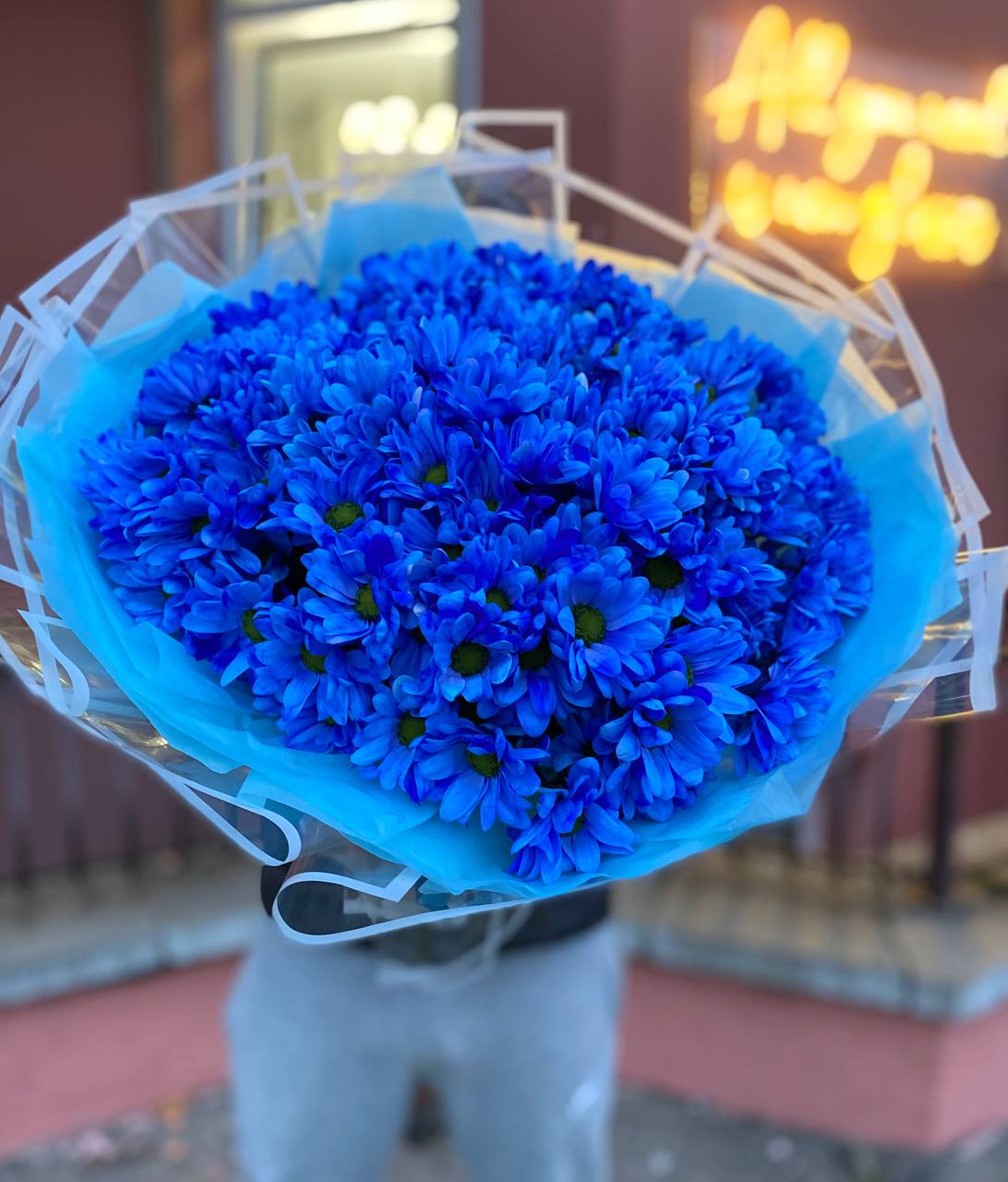 201 синяя ромашка