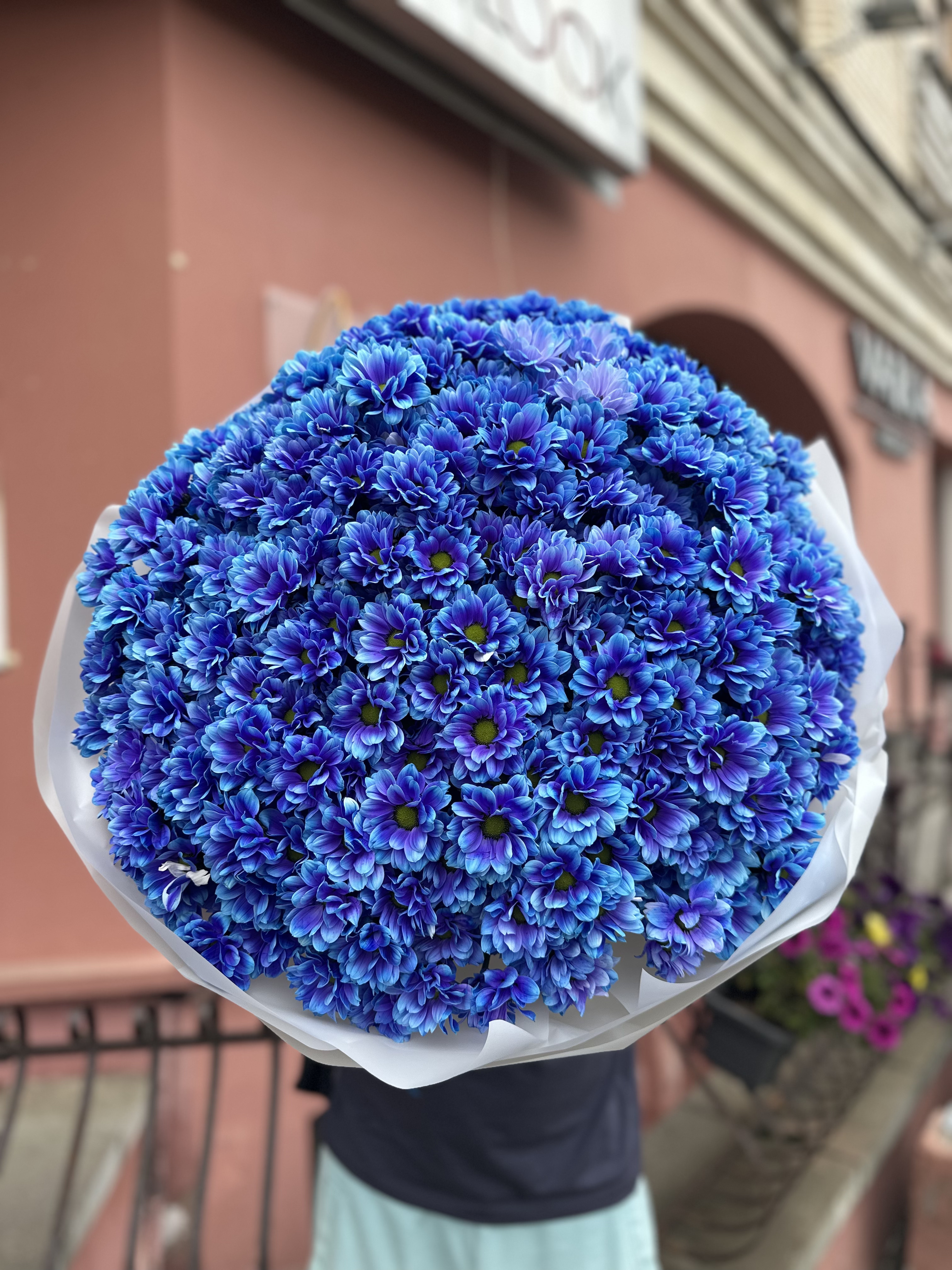 401 синяя ромашка