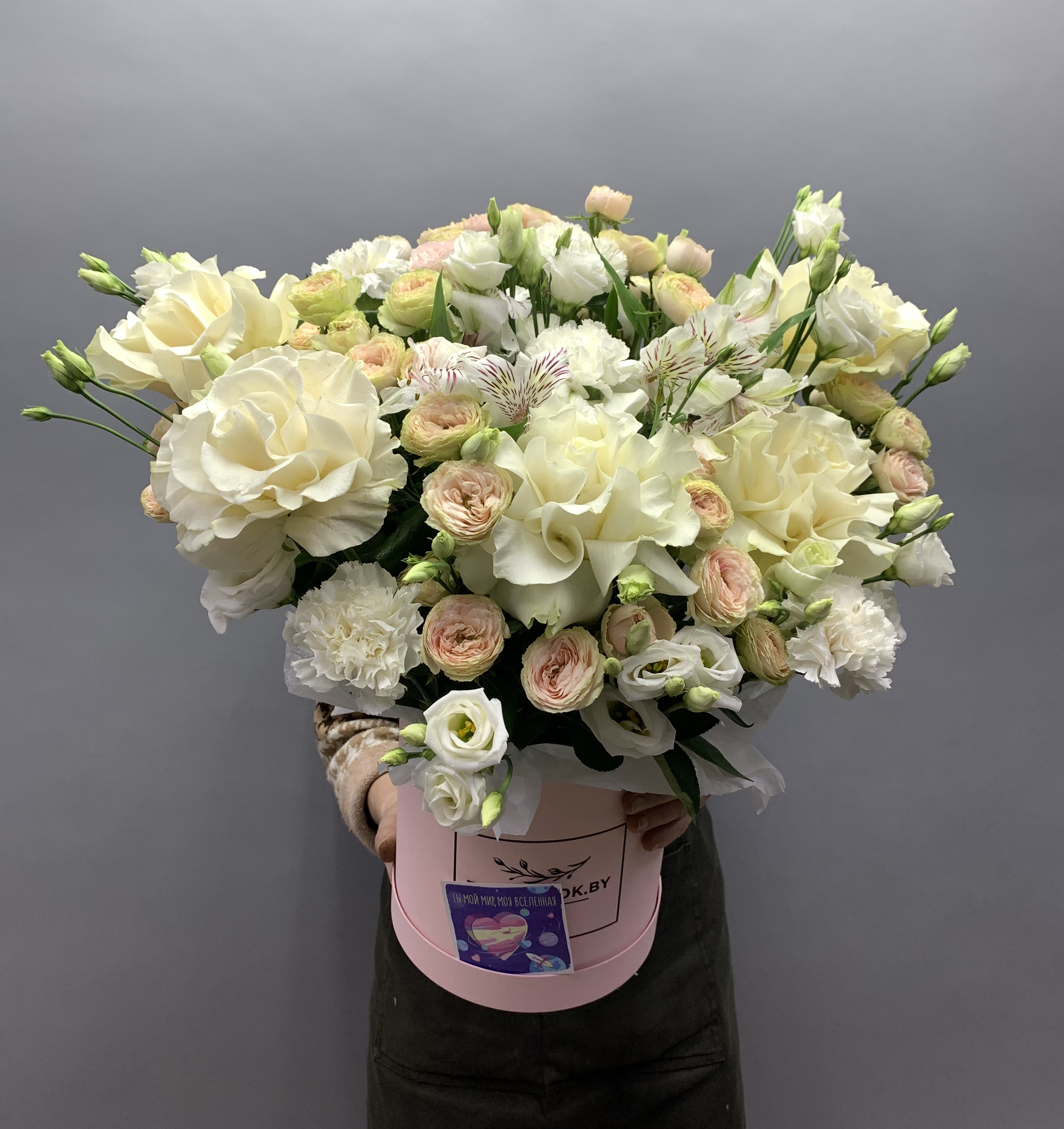 Цветы в коробке 21