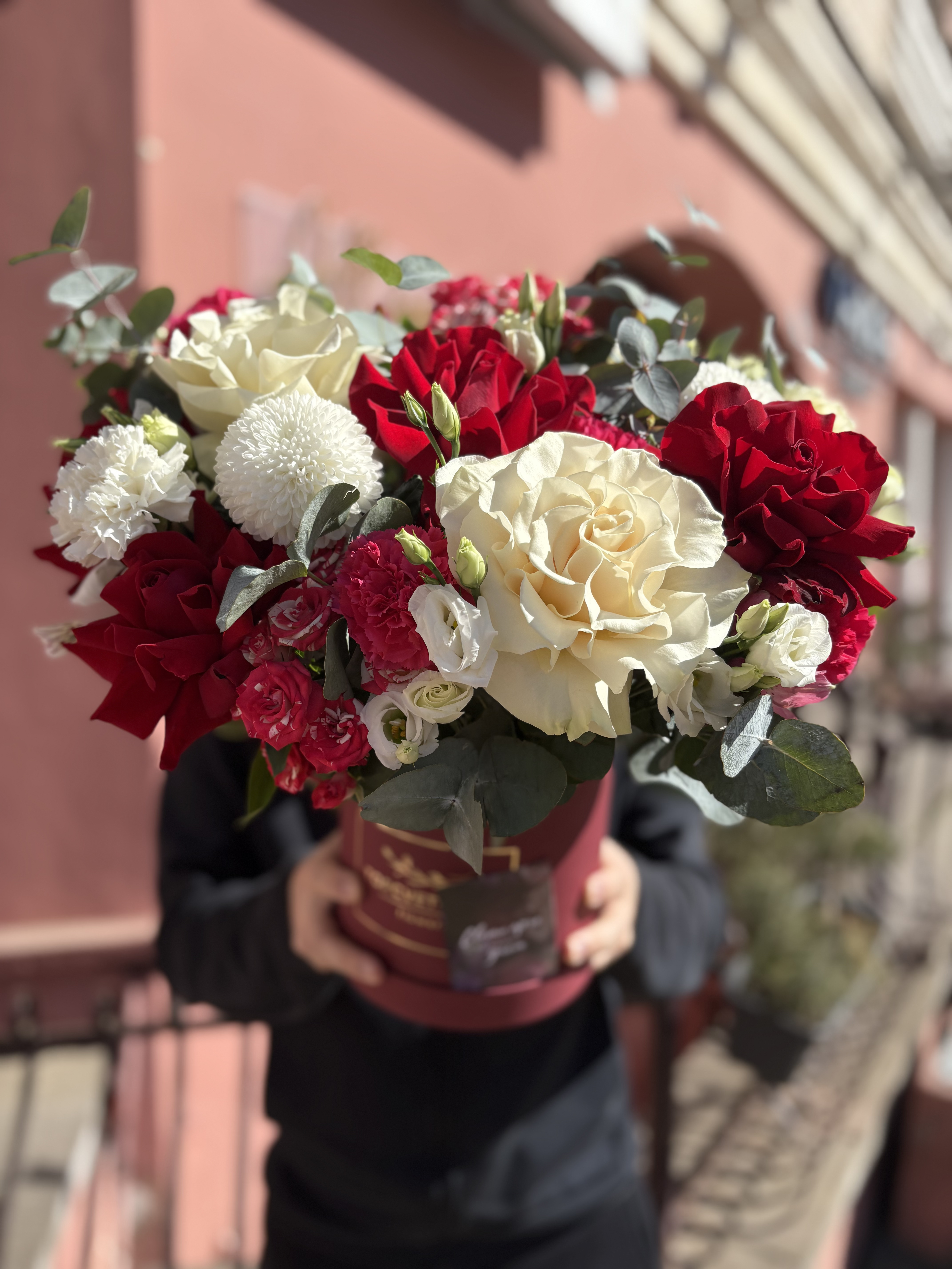 Цветы в коробке 22