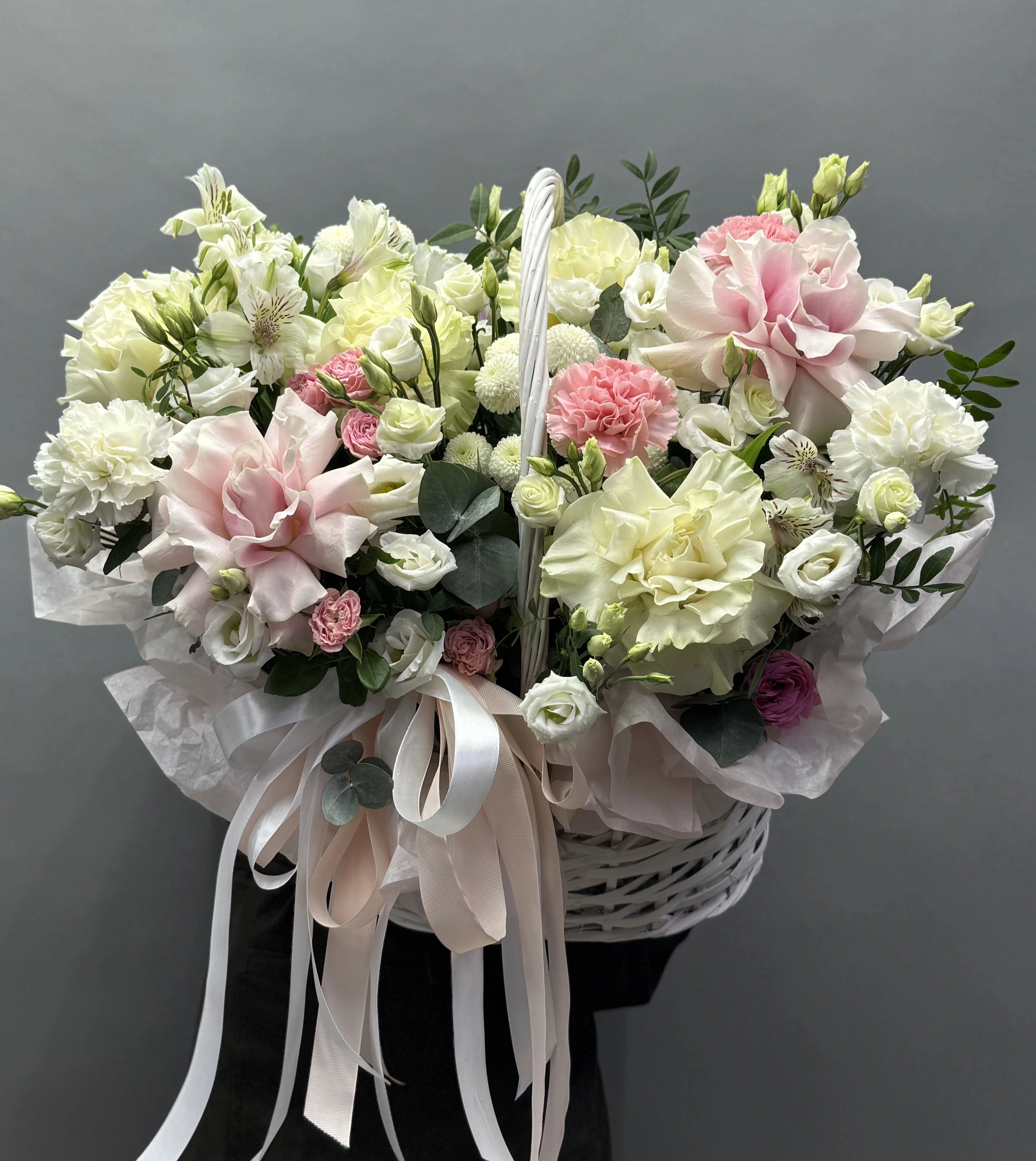 Цветы в корзине №4