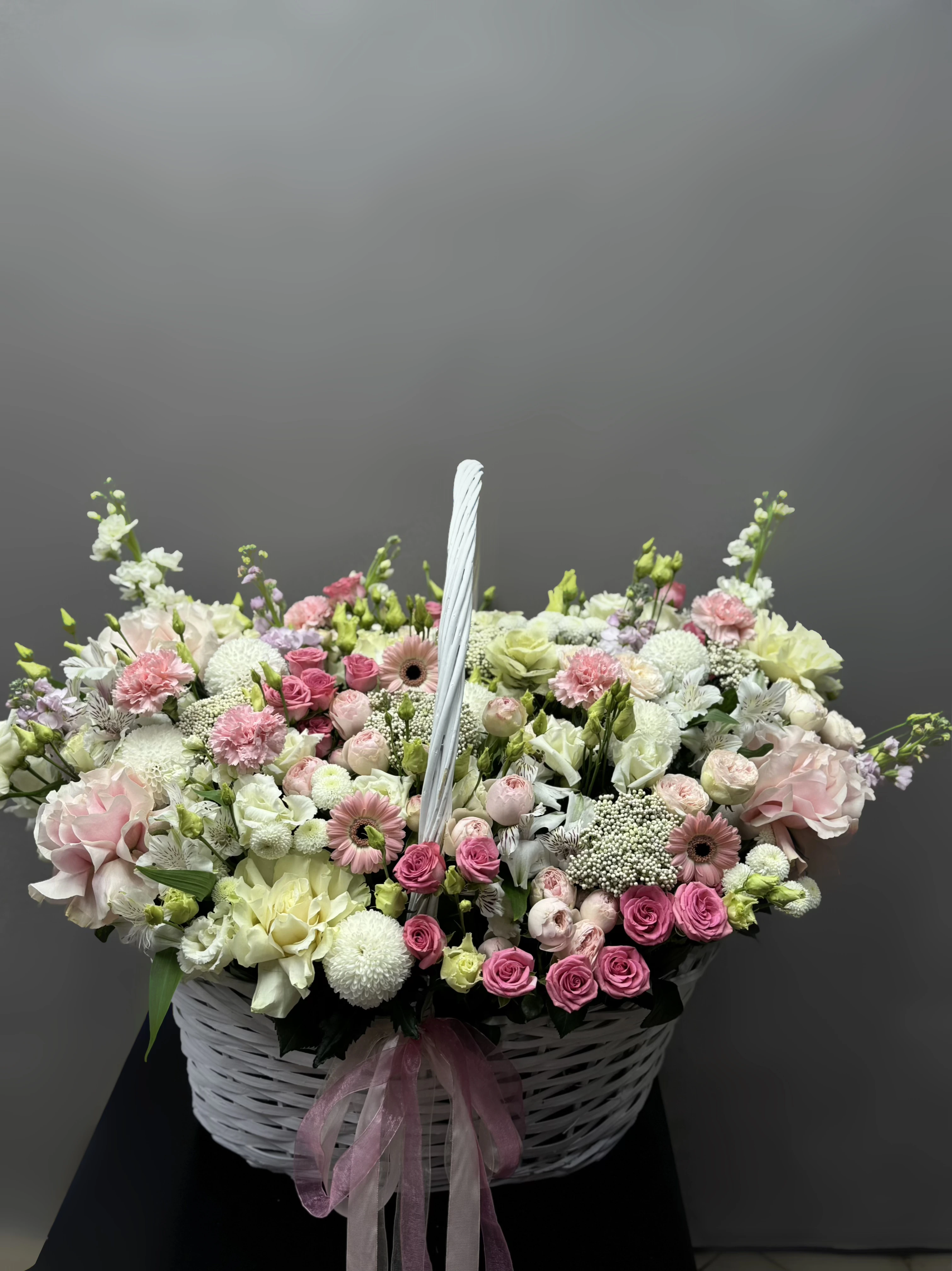 Цветы в корзине №8
